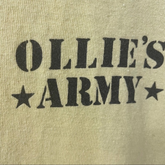 Oliver North for President shirt yellow vtg rare - Picture 10 of 11